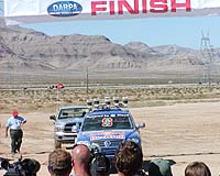 GM-backed college students win US military's robot car race