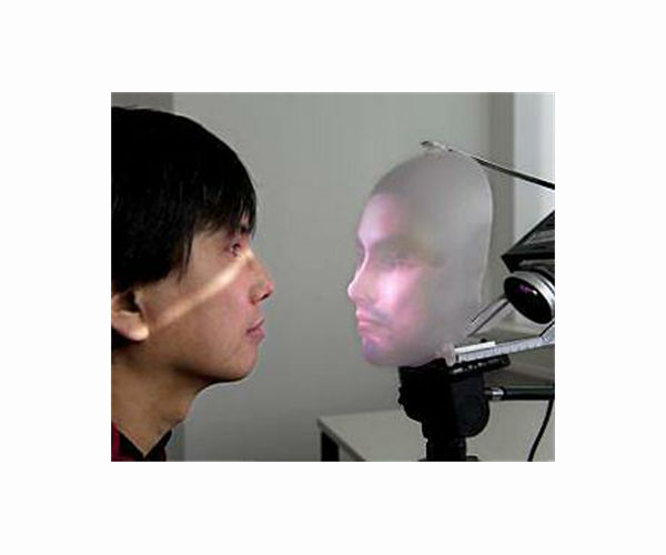 Motion picture cameras to help androids make realistic facial expressions