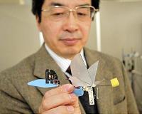 Japanese researcher unveils 'hummingbird robot'