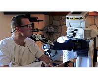 Seeing through a robot's eyes helps those with profound motor impairments