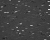 Rocket break-up provides rare chance to test debris formation