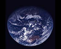 Rosetta: Earth's True Colours