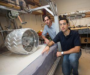 Terramechanics research aims to keep Mars rovers rolling