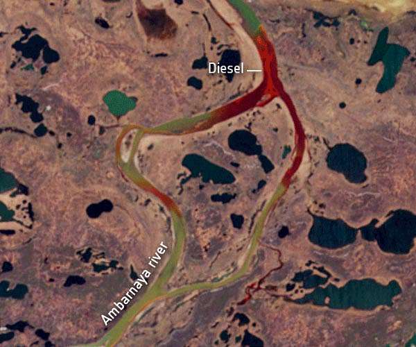 Pollution checks on Siberia river after pipeline fire