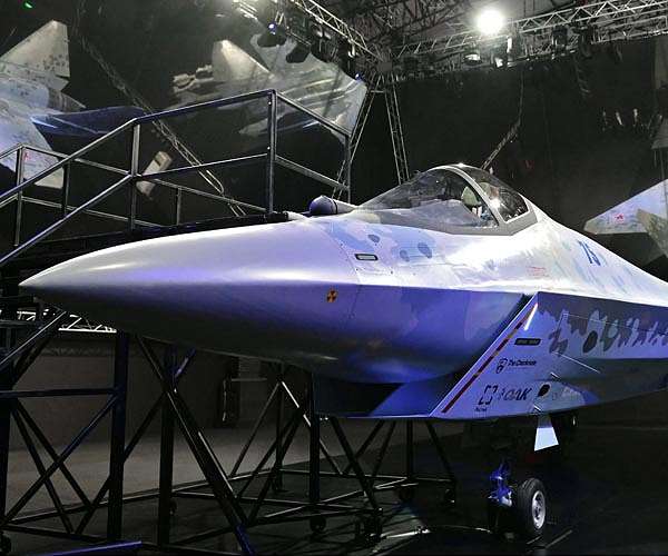 Russia unveils stealth fighter jet to compete with F-35s