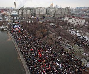 Russian protests not over