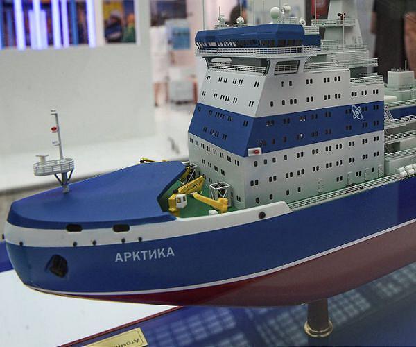 Russia races to build giant ice-breakers for Arctic dominance