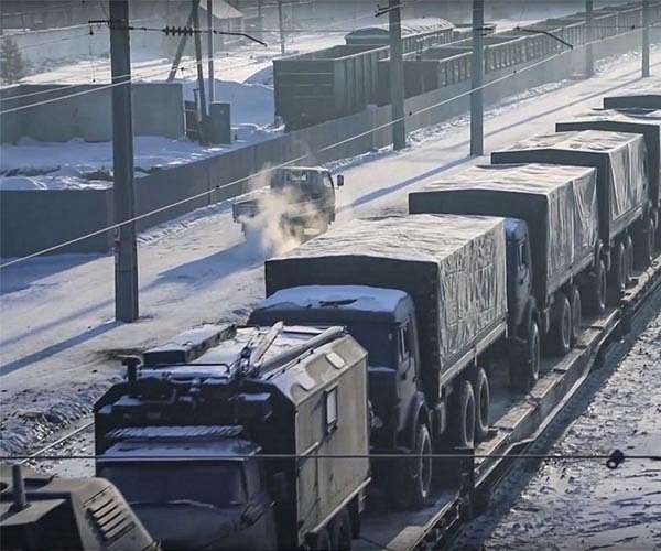 Russian forces around Ukraine now 'north of 100,000': Pentagon