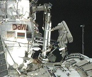 cosmonauts Complete First Expedition 24 Spacewalk
