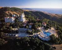Landmark Hearst Castle closed as California wildfires bear down