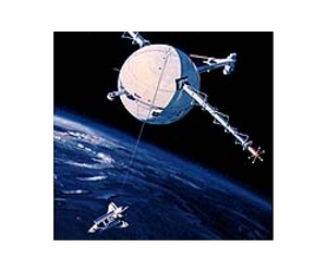 Snap-proof space tether