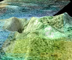 Cassini Spots Potential Ice Volcano On Saturn Moon