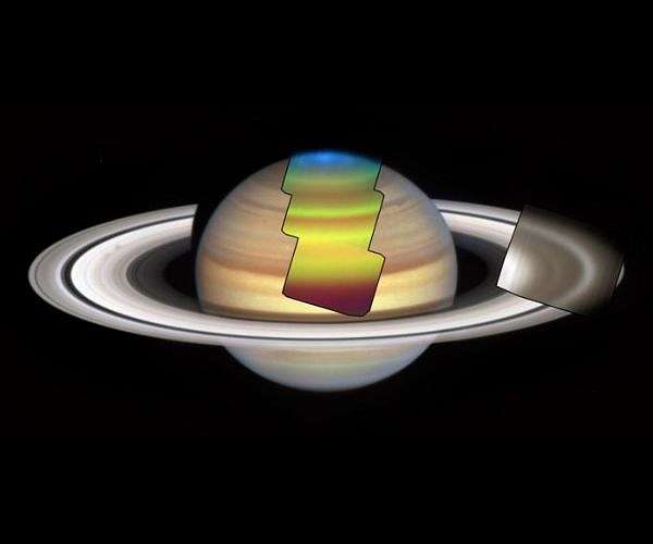 Saturn images show a change of seasons as polar vortex fades