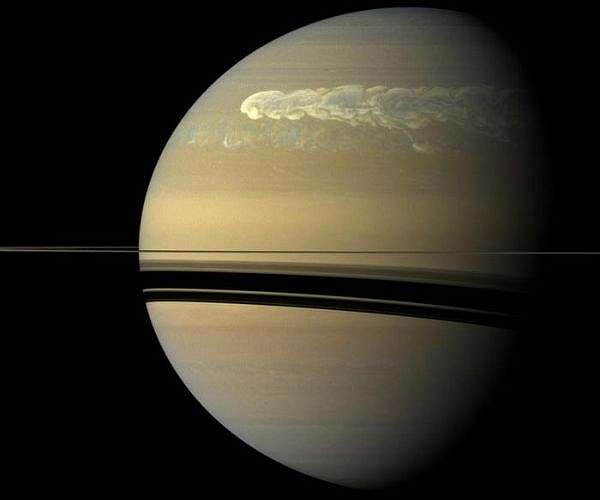 Hundred-year storms? That's how long they last on Saturn.