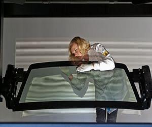 Curved special glass panels for better protection of civilian and military vehicles