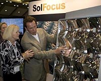 SolFocus Showcases Emerging PV Tech To Governor Schwarzenegger At Green California Expo