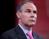 Despite mounting ethics questions, Trump backs environmental chief
