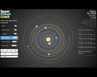 Orbital physics is child's play with 'Super Planet Crash'
