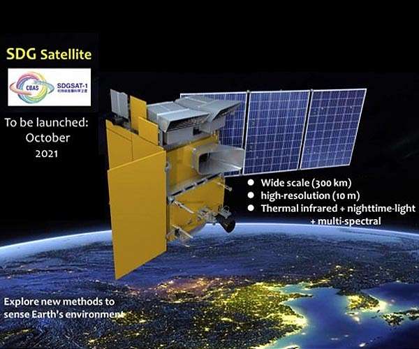 China develops sustainable development satellite