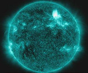 M8.7 Solar Flare and Earth Directed CME