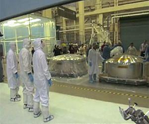 Video Hails Arrival of Two Different Webb Telescope Mirrors