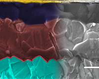 Perovskite solar cells: Mesoporous interface mitigates the impact of defects