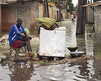 Living 'like fish' in Senegal's flooded capital
