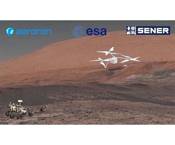 SENER and Aerdron team up to develop drone to fly on Mars