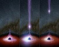 Black Hole Has Major Flare