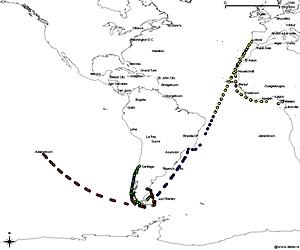 ISS Tracks Months-Long Voyages Of Ships At Sea