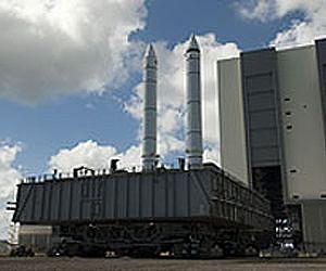 Boosters Gave Fiery Muscle to Shuttle Launches