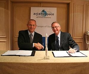 Vega Launcher Production Contracts Signed By ESA, Arianespace And ELV