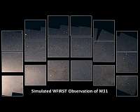 Simulated image demonstrates the power of NASA's WFIRST