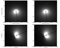Shooting stars create their own aurora