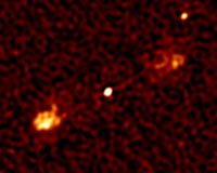 First Light Image from the MeerKAT Radio Telescope