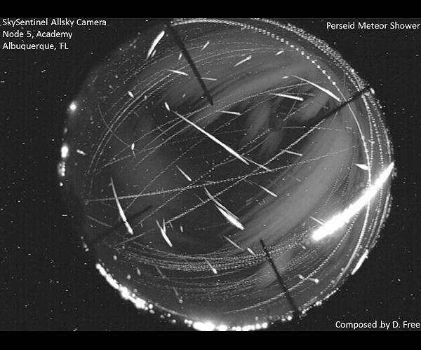 Good viewing conditions expected for peak of this week's Perseid meteor shower