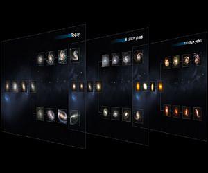 Hubble explores the origins of modern galaxies