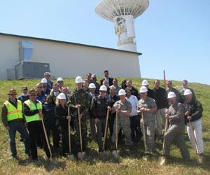 Work On Telemetry Antenna Continues