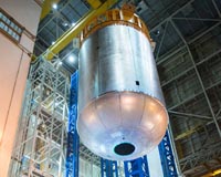Precision meets progress in welding on SLS liquid oxygen tanks