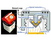 3D-printed 'smart cap' uses electronics to sense spoiled food