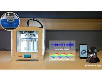 Smartphone hacks 3-D printer by measuring 'leaked' energy and acoustic waves
