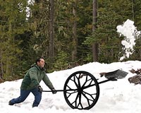 Eco-Friendly Snow Thrower Is An Alternative To Belching Snow Blowers