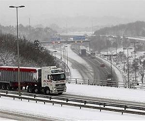 Snow and gales hit Europe, four dead, two missing