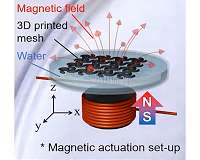 NC State researchers create 3D-printed soft mesh robots