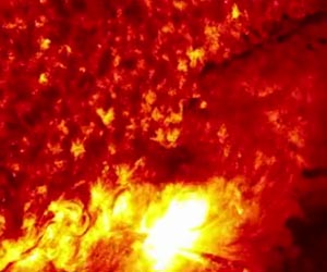Dark Fireworks on the Sun