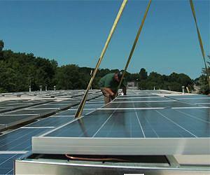 Cool Solar Installation