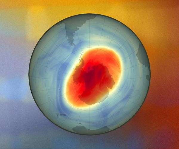 Massive 2022 eruption reduced ozone levels
