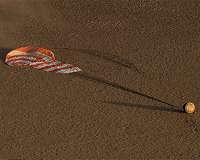 Russia's space agency says glitch in manned Soyuz landing