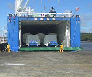 Galileo's Soyuz launchers arrive at French Guiana