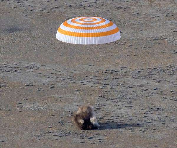 Three Russian cosmonauts return from space station